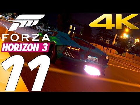 Forza Horizon 3 - Gameplay Walkthrough Part 11 - Lamborghini Aventador [4K 60FPS]
