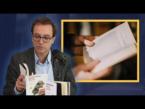 «DEJA LOS LIBROS y céntrate en ESTO» Meditaciones de Marcos Aurelio, David Hernández de la Fuente.