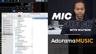 How to Recover an Unsaved Serato Recording | Mic Check with Watson