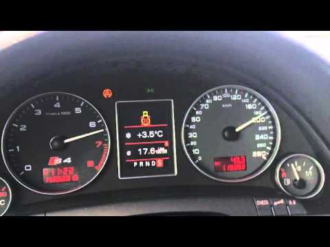 Audi S4 B6 4.2 V8 344 hp acceleration