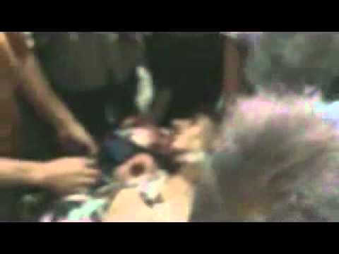 جثمان محمود محمد الجاسم في الحولة في محافظة حمص