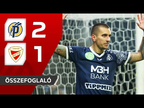 Fizz Liga: Puskás Akadémia – DVTK 2–1 | összefoglaló