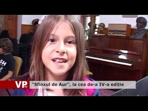 “Sfinxul de Aur”, la cea de-a IV-a ediție