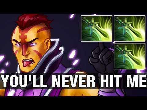 FULL EVADE ANTI-MAGE - Lanaro 7.9K AM WITH 3 Butterflies - Dota 2