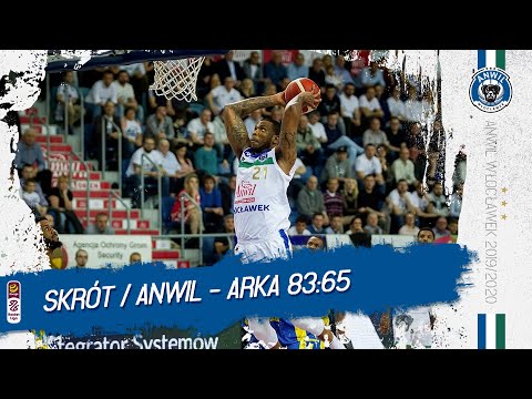 Skrót meczu | Anwil Włocławek - Arka Gdynia 83:65