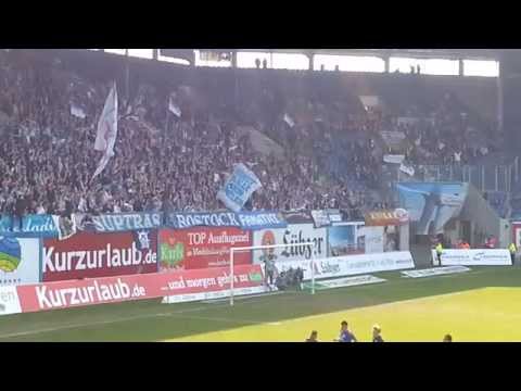 Hansa Rostock Fans AHU Uffta ( Südtribüne)