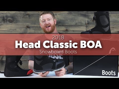 2018 Head Classic BOA Snowboard Boots