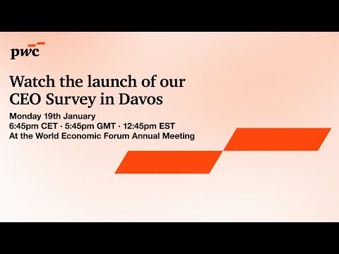 PwC's 29th Global CEO Survey Launch Event