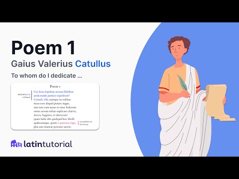 Catullus Poem 1: To Whom Do I Give ...