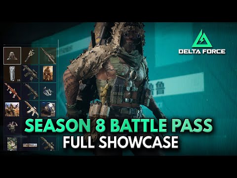 Season 8 Battle Pass FULL Showcase | Dark Star Melee & New Mandelbrick Skins