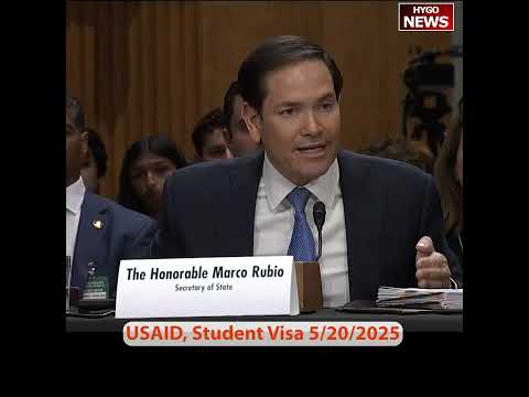 USAID, Student Visa. Dem: I regret voting for you'; Rubio: Your regret confirms I'm doing a good job