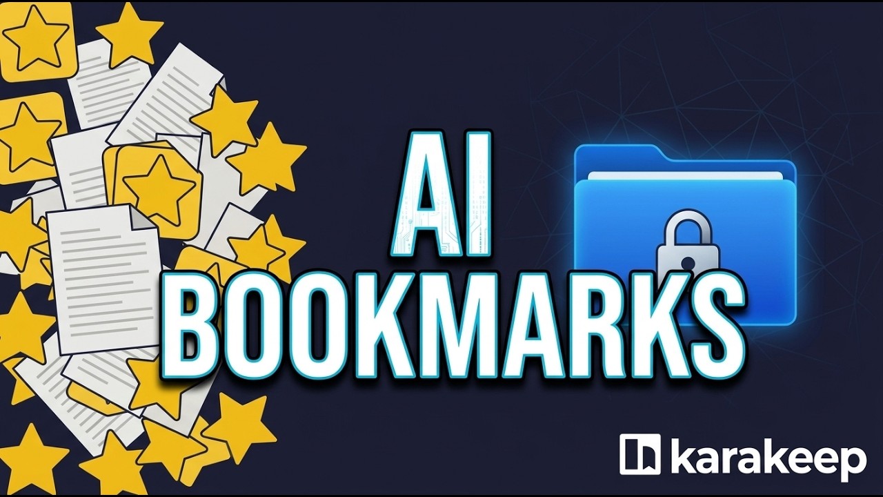 How to Build a Local AI Bookmark Manager [Karakeep + Ollama] video thumbnail