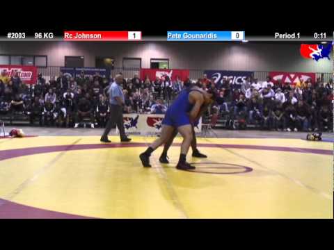 2011 U.S. Open SAT GR 96 KG: Rc Johnson vs. Pete Gounaridis 1st Place Match