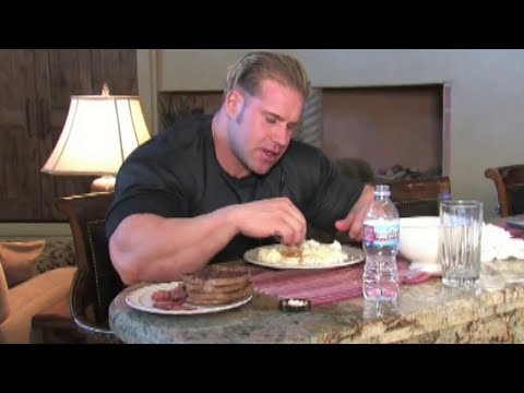 JAY CUTLER SHOPPING AND COOKING WHEN HE HOLDS THE MR.OLYMPIA TITLE