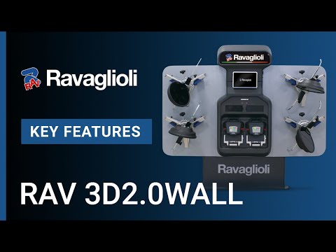 Ravaglioli Wheel Aligner RAV 3D2.0WALL - Key Features