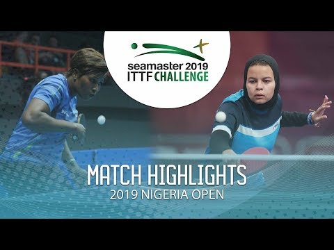 [2019 ITTF Nigeria Open] Oluwafunke Hassan vs Marwa Alhodaby 2019.8.8
