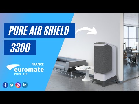 PAS 3300 - Purificateur d'air Euromate - Protège contre les virus et élimine 99,95% des particules_9