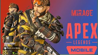 Apex Legends Mobile - MIRAGE Gameplay CHAMPION (No Commentary)