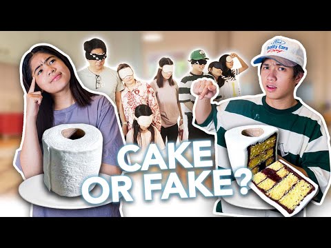 Is It REAL Or CAKE Challenge!! (Ang Hirap!) | Ranz and Niana