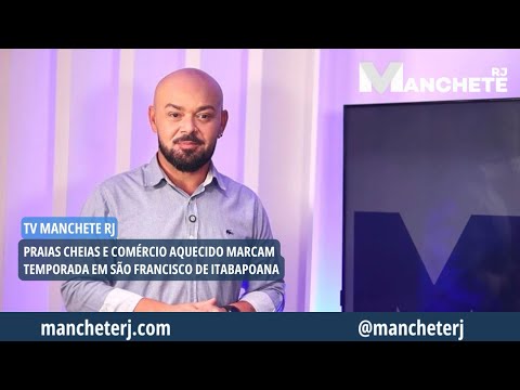 Praias cheias e comércio aquecido marcam temporada em São Francisco de Itabapoana