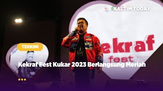 Kekraf Fest Kukar 2023 Berlangsung Meriah