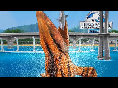 MOSASAURUS GEN 2 || Legendary Max Lvl 40 UNLOCKED 🌍 Jurassic World The Game
