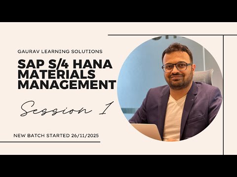 SAP S/4 HANA Beginners Online Course| SAP MM Training (Session 1) | What is SAP & SAP S/4 HANA