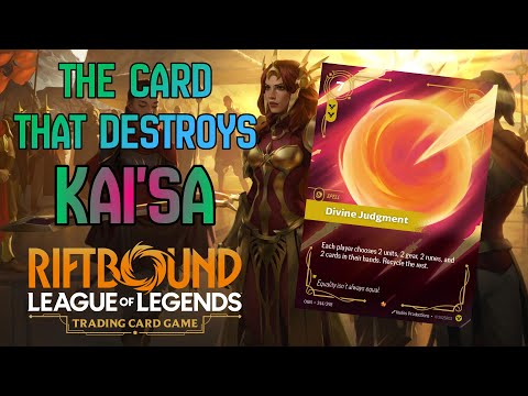 The Card that Beats Kai'sa | How to beat Kai'sa in Riftbound