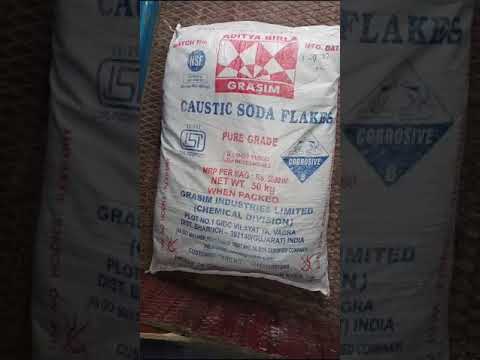 Caustic soda prills, industrial grade