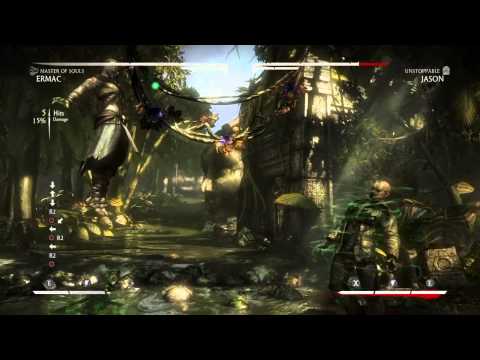 BEST!!! Mortal Kombat X Ermac 15 Hit Combo