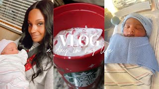 VLOG: CHRISTMAS MEMORIES / OUR NEW BORN BABY / MYA IN LABOR / EMERGENCY C SECTION /🎄 #labor