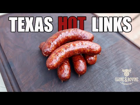 Texas Hot Link Sausage | Swine & Bovine Barbecue