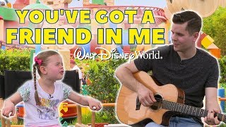 You&#39;ve Got A Friend In Me at DISNEY WORLD!! - Claire and Dave Crosby