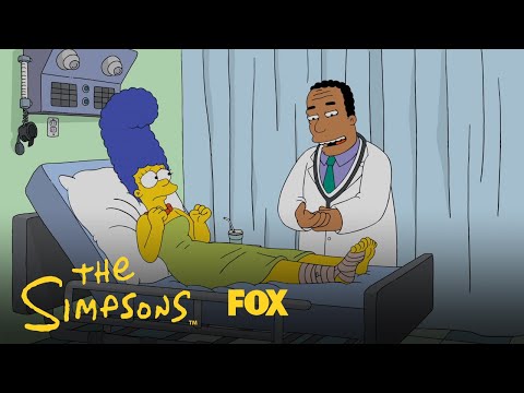 Marge Sprains Her Ankle | Season 30 Ep. 16 | THE SIMPSONS