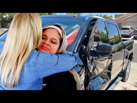 She Got Into a CAR Accident