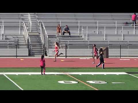 FSG 400m vs Huntington Beach 4-18-18 - Los Alamitos Girls