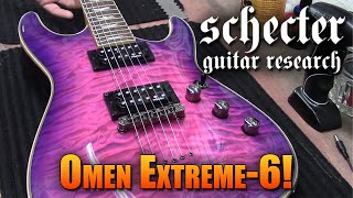 Video thumbnail for Schecter Diamond Series Omen Extreme-6! by ZIMM'S GUITARS