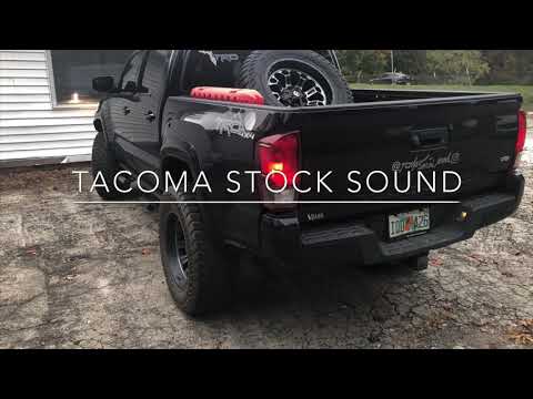 FLOWMASTER Super 44 vs Stock Exhaust on a 2018 Toyota Tacoma Sport