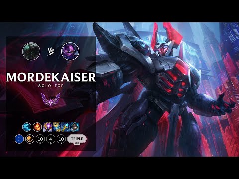 Mordekaiser Top vs Kennen - EUW Master Patch 12.14