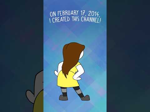 Happy 10 Years on YouTube, Explainers!! #shorts #animation #cartoon #dance