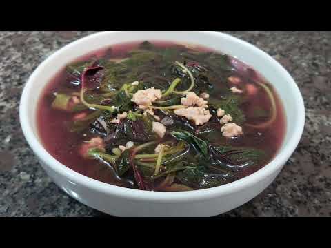 Cách Nấu Canh Rau Dền cực ngon chỉ mất 5 phút thật dễ