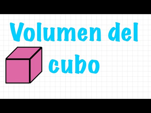 Volumen del cubo. Calcular volumen.Hallar el volumen de un cubo.Calcular el volumen del cubo