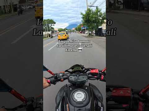 Lo que hizo la moto💀