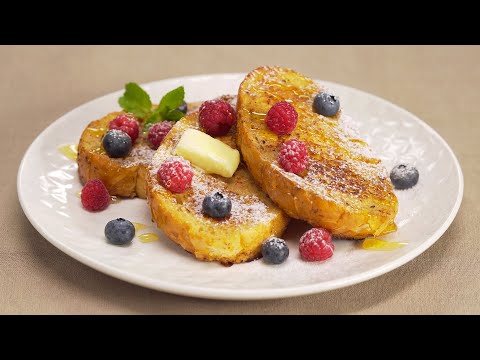 Tasty BREAKFAST in 15 Minutes! Easy FRENCH TOASTS! Recipe by Always Yummy!