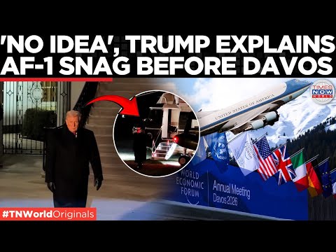 AIR FORCE ONE U-TURN: Trump Aborts DAVOS Flight After Electrical Issue, Backup Jet Confirmed!