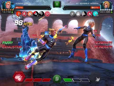 Abyss Human Torch VS Invisible woman (method)