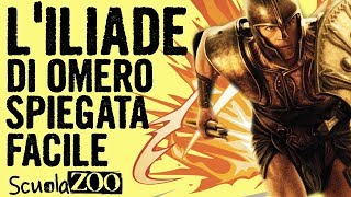 Noccioline #32 - L'ILIADE di Omero SPIEGATA FACILE #ScuolaZoo