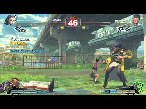 [SSF4AE2012] Alex (Rose) - SchiacciSempre (Dudley) - 10/4/2014