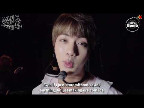 [ENG] 170507 [BANGTAN BOMB] Jin's Face-contact time @ M countdown comeback stage of 'Spring Day'