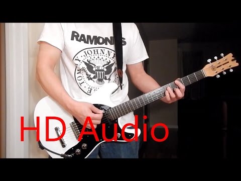 Ramones – Rockaway Beach (Guitar Cover), Barre Chords, Downstroking, Johnny Ramone